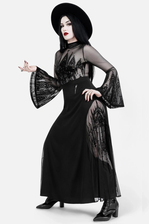 CHAPEL OF SHADOWS spódnica maxi