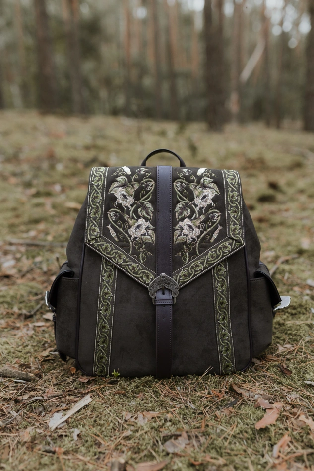 MOONVINE OLIVE RUCKSACK