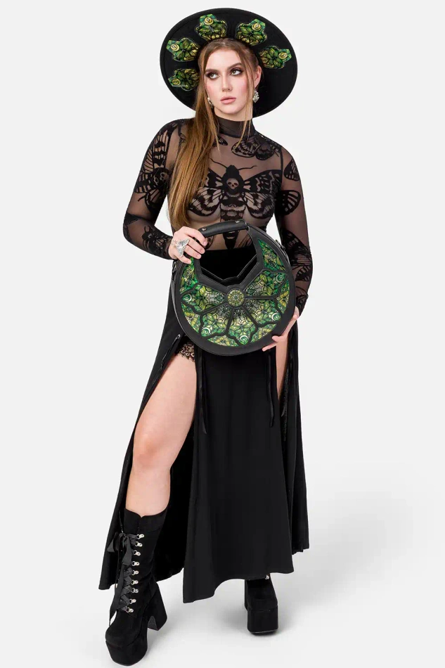 BOTANICAL GREENHOUSE BAG - BLACK