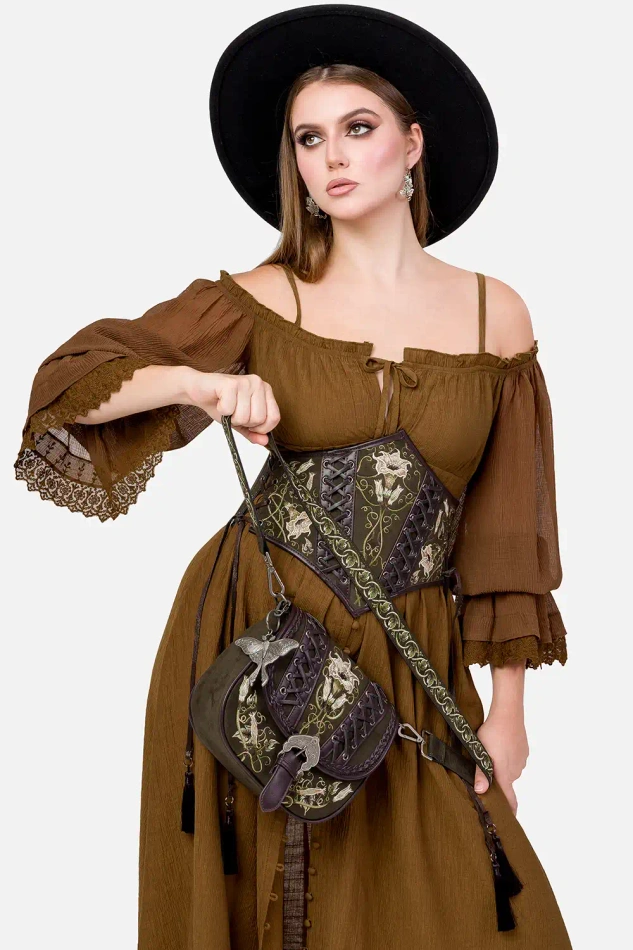 DARK BOTANY CORSET BELT