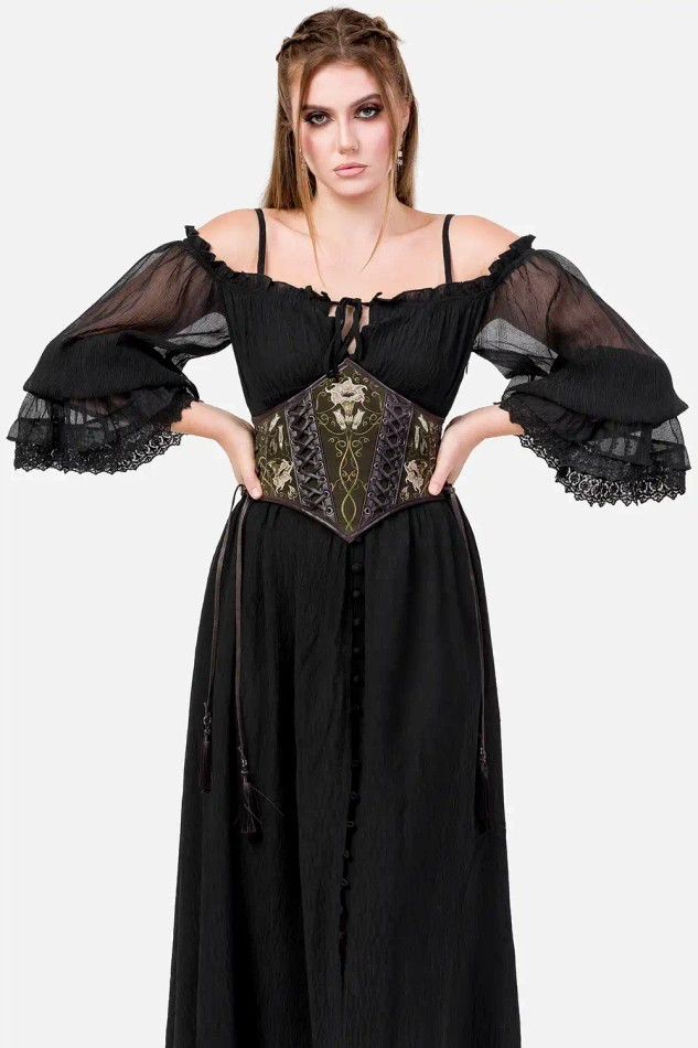 DARK BOTANY CORSET BELT