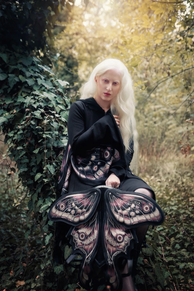 ASHIRA MOTH HOODIE