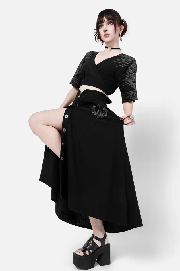 HERESY spódnica midi