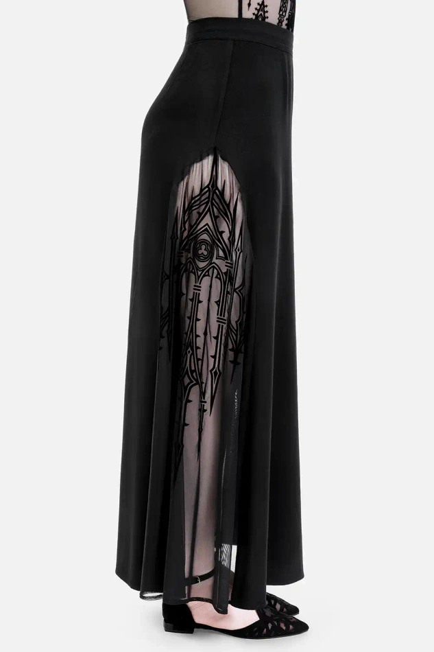 CHAPEL OF SHADOWS spódnica maxi