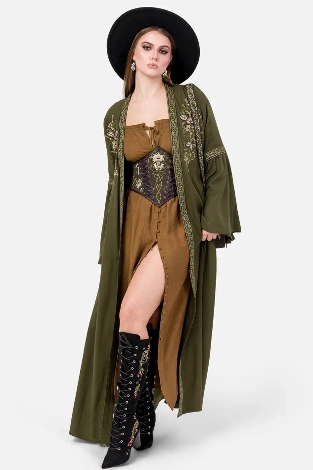 DARK BOTANY CORSET BELT
