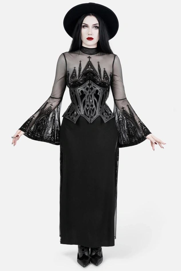 CHAPEL OF SHADOWS MAXI SKIRT