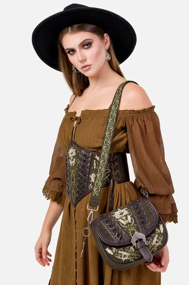 DARK BOTANY CORSET BELT