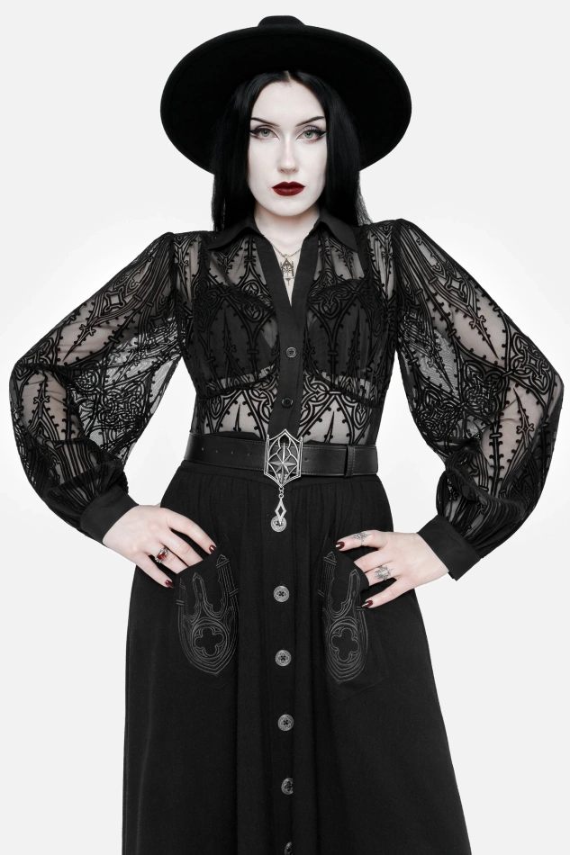 HERESY MIDI SKIRT