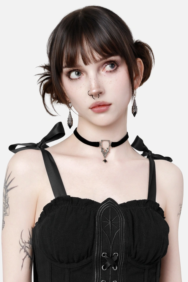 MIDNIGHT TOTEM EARRINGS
