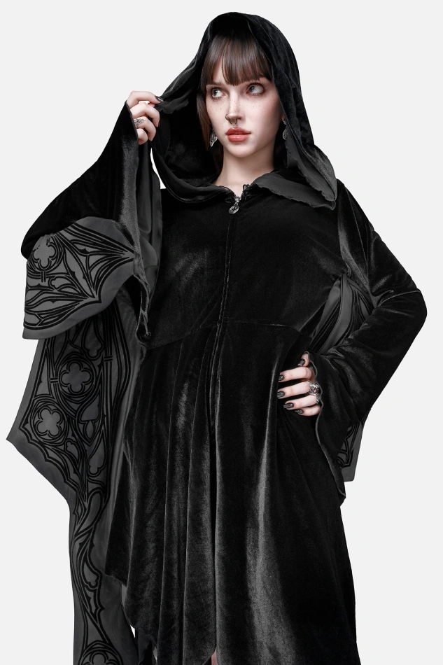 OBSIDIAN MOTH HOODIE
