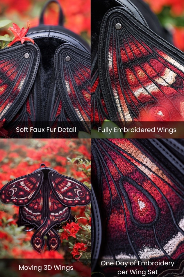 CRIMSON MOTH RUCKSACK