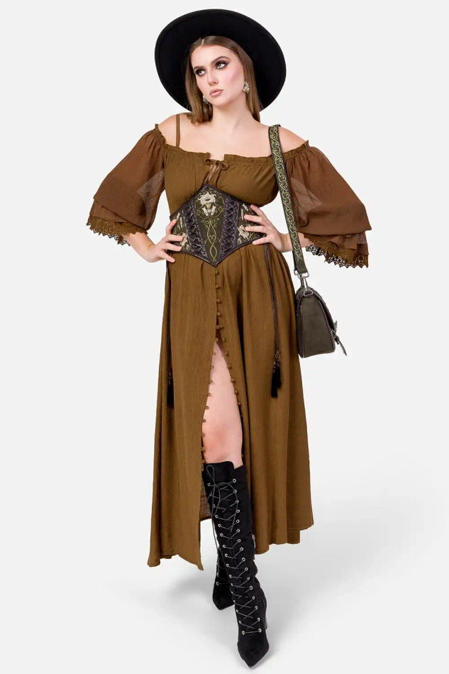 DARK BOTANY CORSET BELT